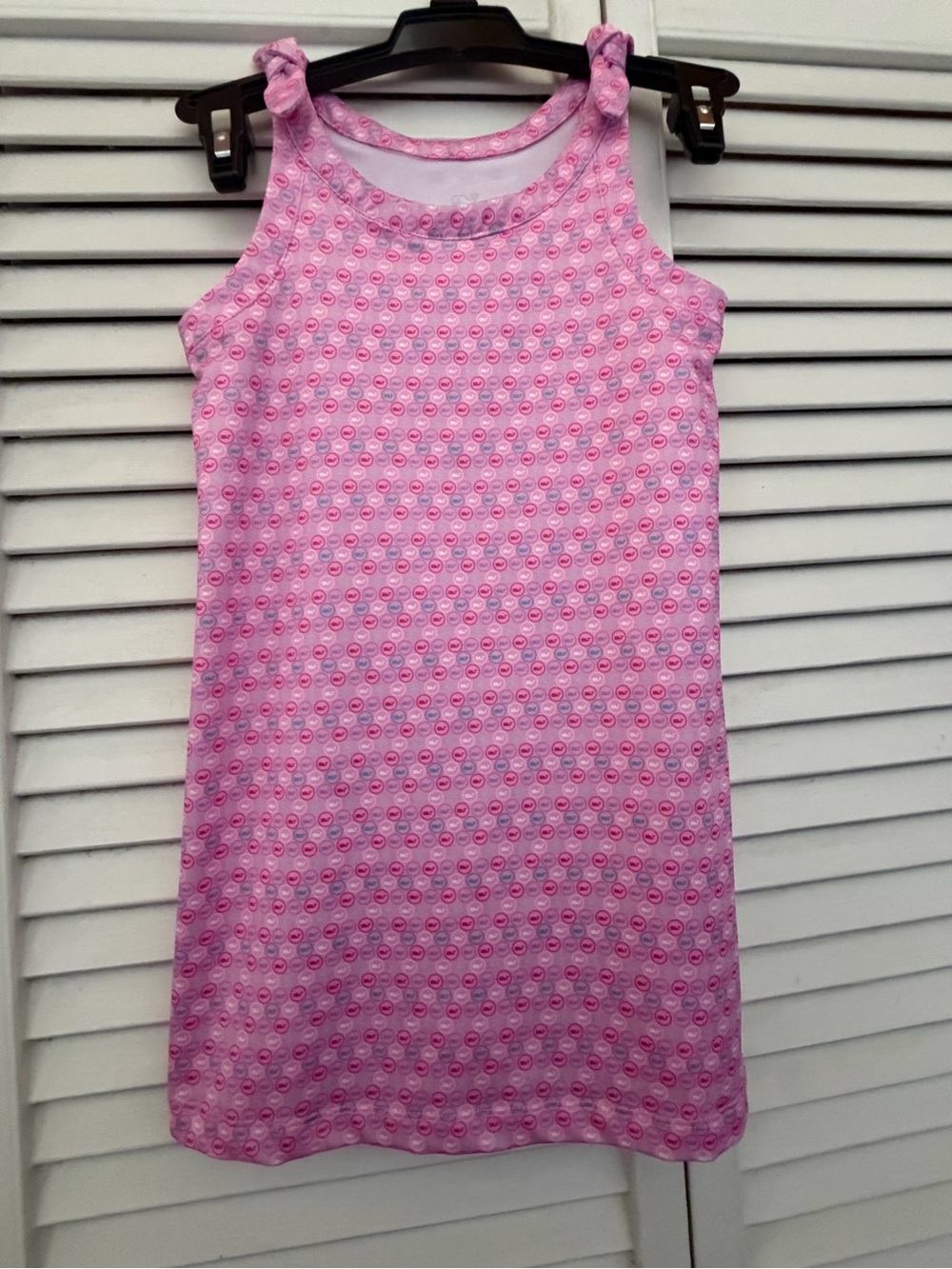 Vineyard Vines Pink Multi-Print Performance Dress